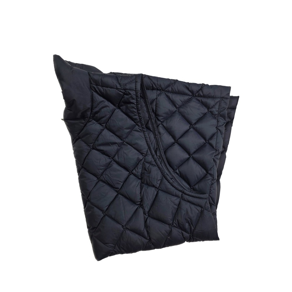 J. Jill Down Navy Full Zip Diamond Quilt Down Filled Puffer Vest Women's Size S - Picture 3 of 5